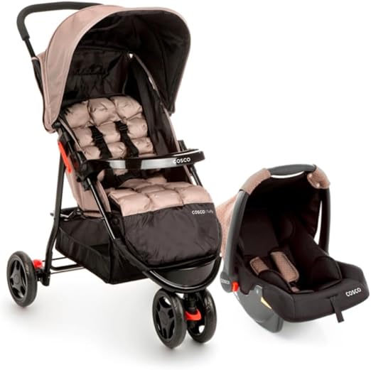 10 - Cosco Kids, Travel System Toffy, Bege