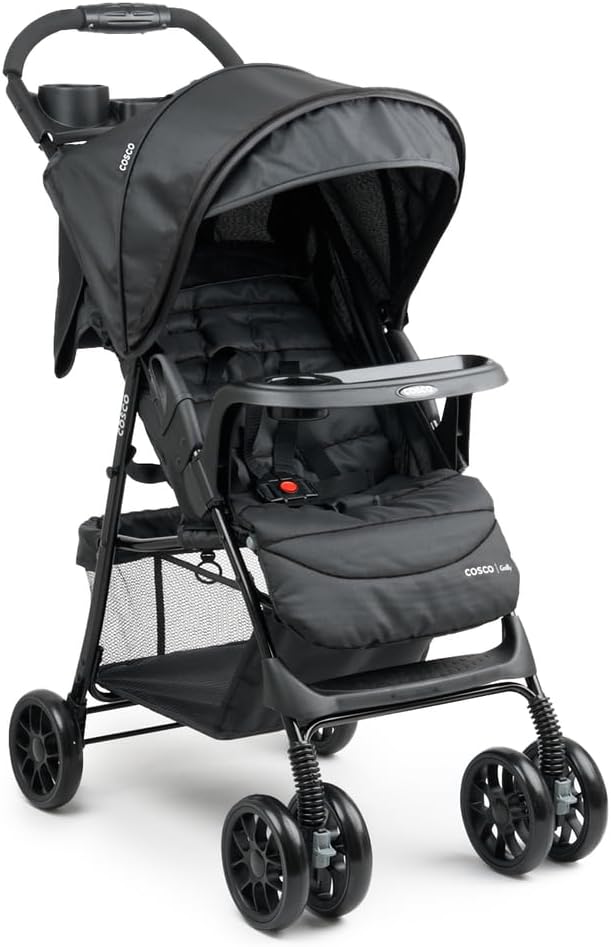 5 - Cosco Kids, Carrinho de Bebê Griffy, Preto