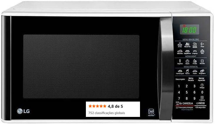 Forno de Micro-ondas Solo 30L Branco 127V